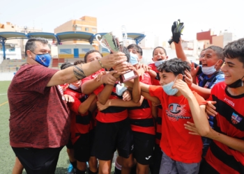 IMG 20210613 WA0002 El CF Rusadir vence en la Segunda División de la Liga Infantil local