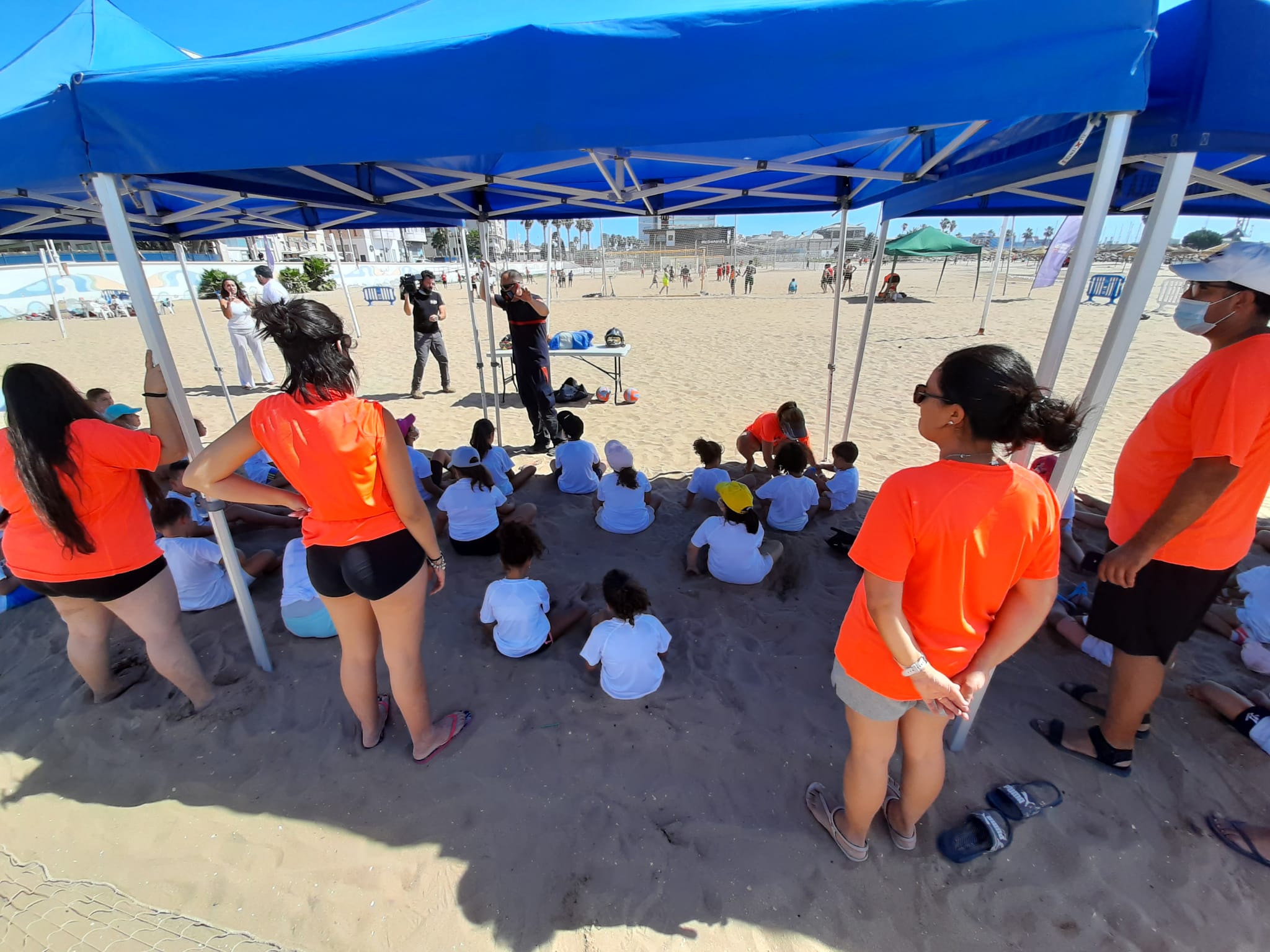 Exitoso inicio de campus para los jóvenes amantes de este deporte
