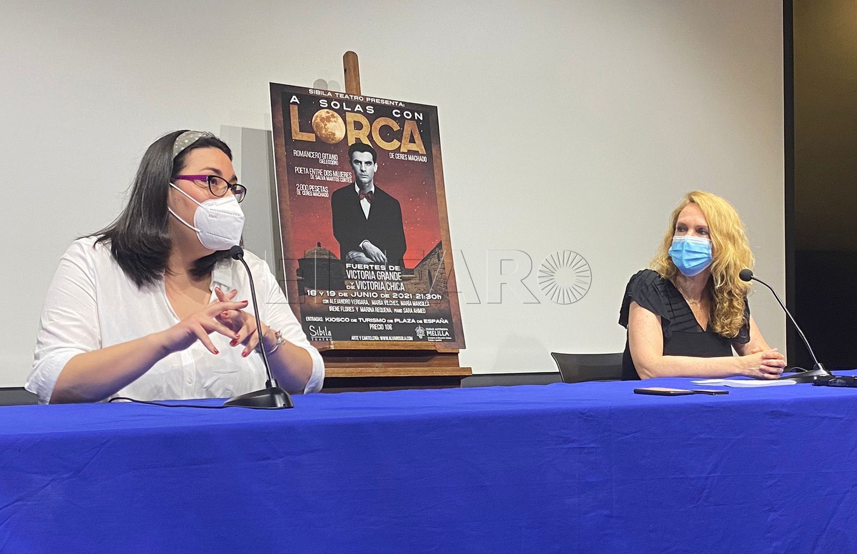 a solas con lorca ‘A solas con Lorca’ llega a los fuertes de Victoria Chica y Grande