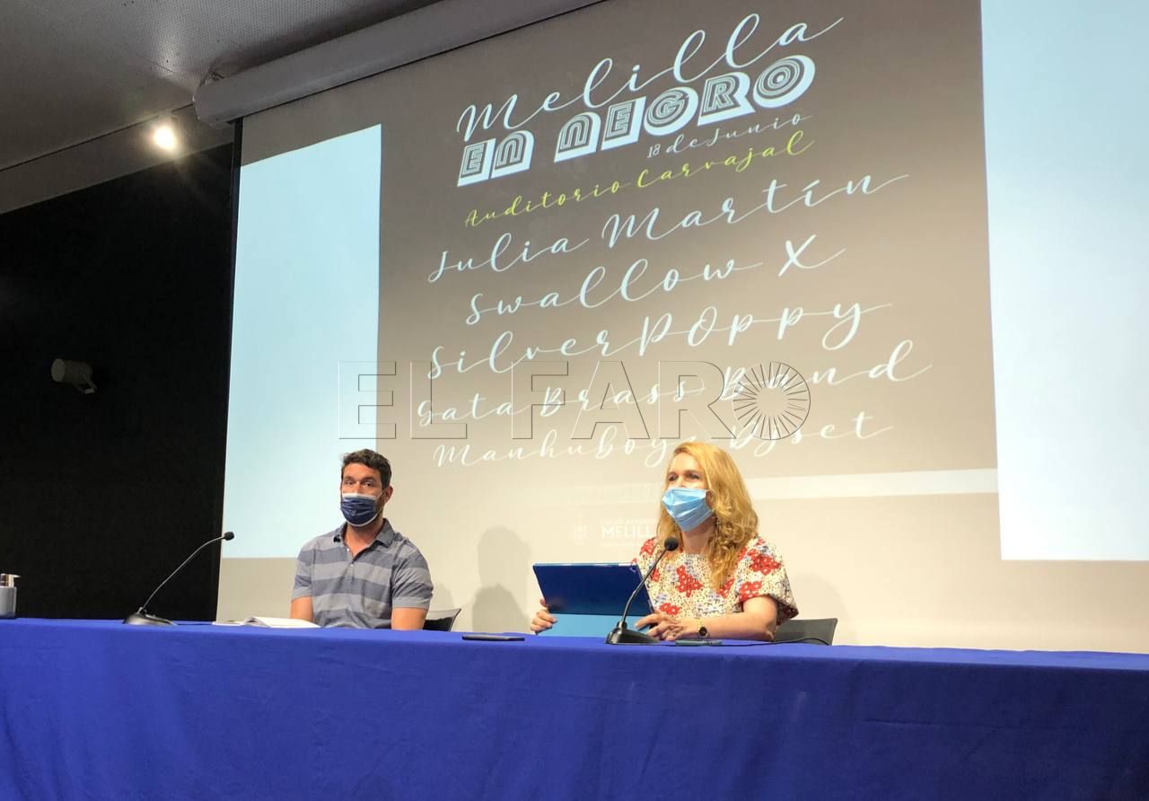 fran anton y elena fernandez treviño cultura melilla 'Las voces de Penélope' llegan este verano al Fuerte de Victoria Grande