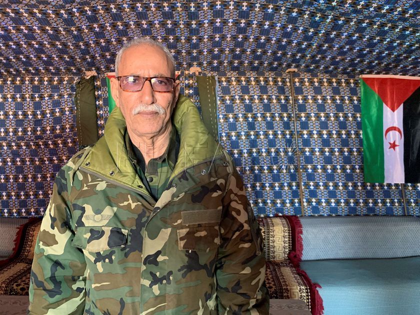 El líder del Frente Polisario abandona España y regresa a Argelia