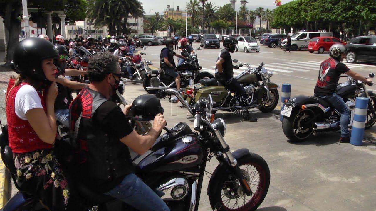 la comunidad motera de melilla celebra el dia nacional de la moto La comunidad motera de Melilla celebra el Día Nacional de la Moto