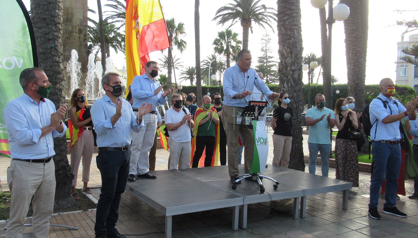 ortega Ortega Smith: “Hablar de defender las fronteras es hablar de nuestra libertad”