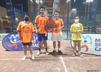 2021 Torneo Soraya Mohamed 85 Marta Fernández y Verónica Aznar junto a Capilla y Díaz-Otero, ganadores