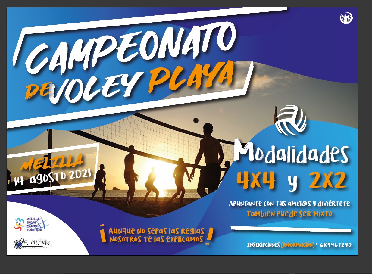 Llega el Campeonato de Melilla de Vóley Playa