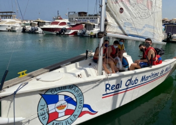 IMG 20210702 WA0019 El Club Marítimo quiere hacer accesible la vela a distintas asociaciones