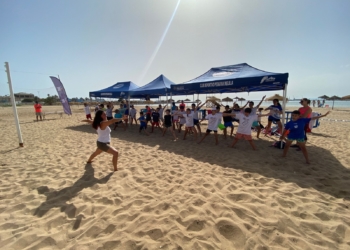 IMG 20210705 WA0018 El campus de voley sigue a pleno rendimiento