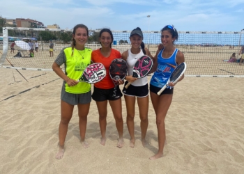 IMG 20210727 WA0041 Magníficos resultados melillenses en la Liga Nacional de tenis playa