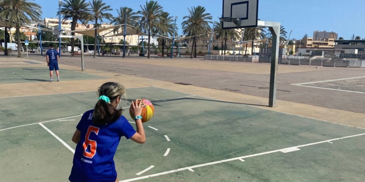 La cantera azulina disfruta del ‘Summer Basket 2021’