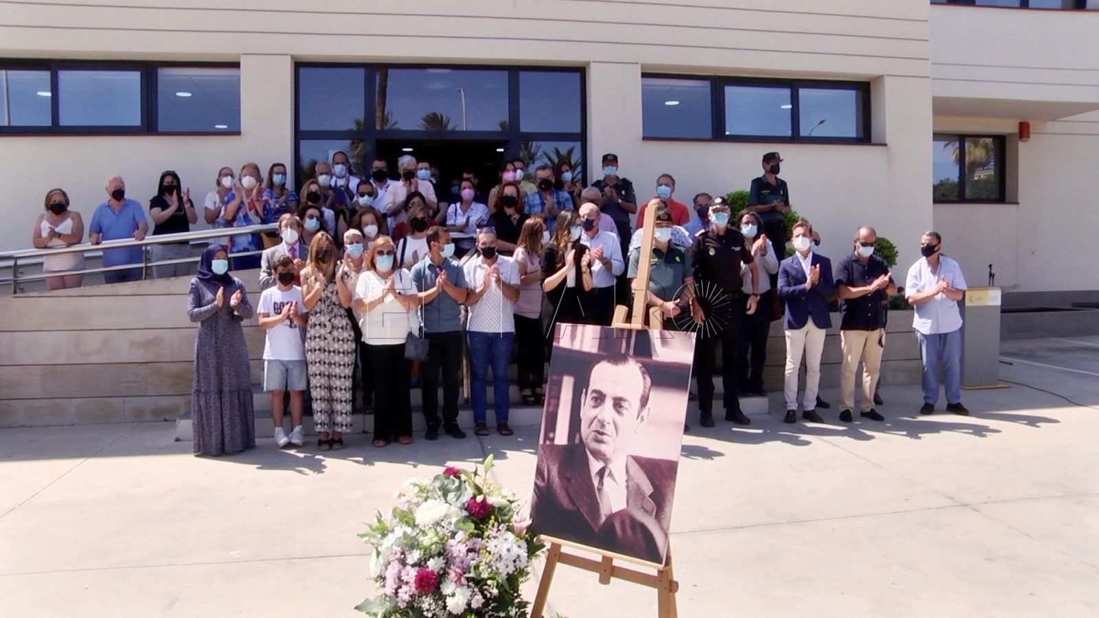 delegacion homenaje manuel cespedes La Delegación del Gobierno en Melilla da su último adiós a Manuel Céspedes
