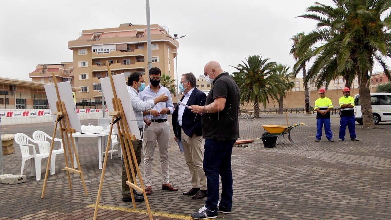 las obras de acondicionamiento de la plaza del mercadillo del real durara cuatro meses Las obras de acondicionamiento de la plaza del Mercadillo del Real durarán cuatro meses