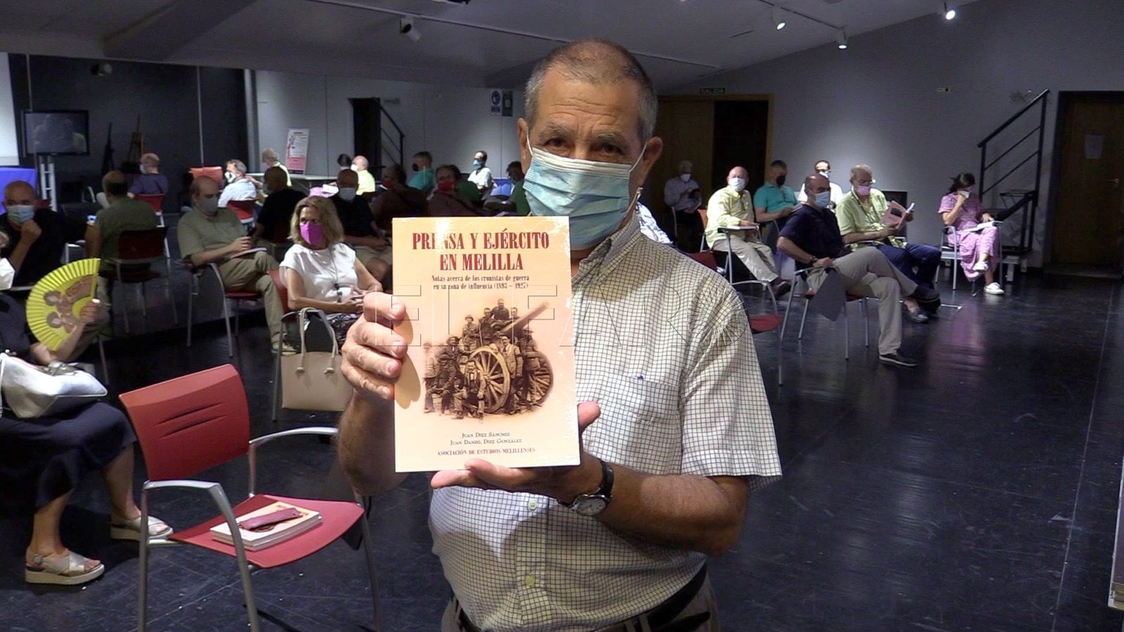 presentación libro El libro ‘Prensa y ejército en Melilla’ descubre la vida y la labor de los cronistas de guerra