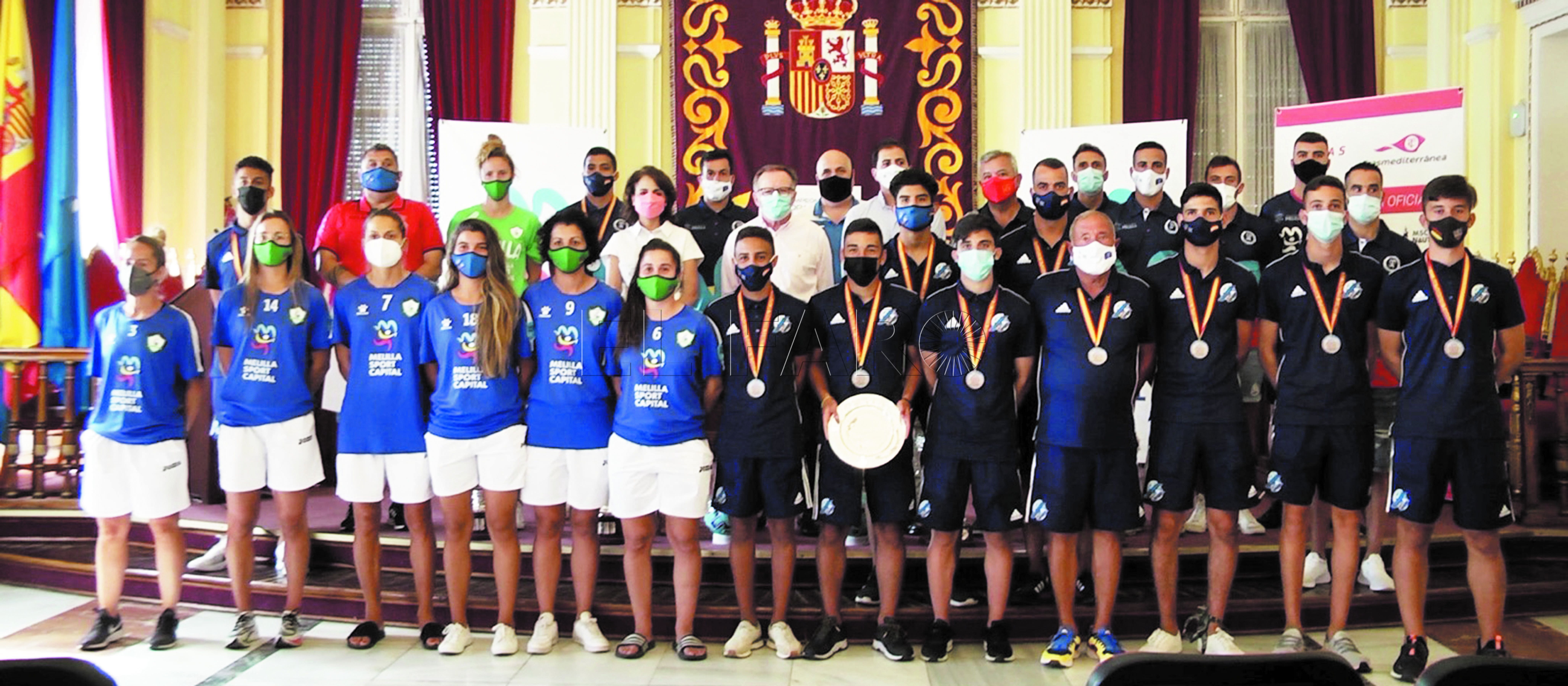 17 1 El fútbol playa melillense, en la élite de España tras un triple triunfo