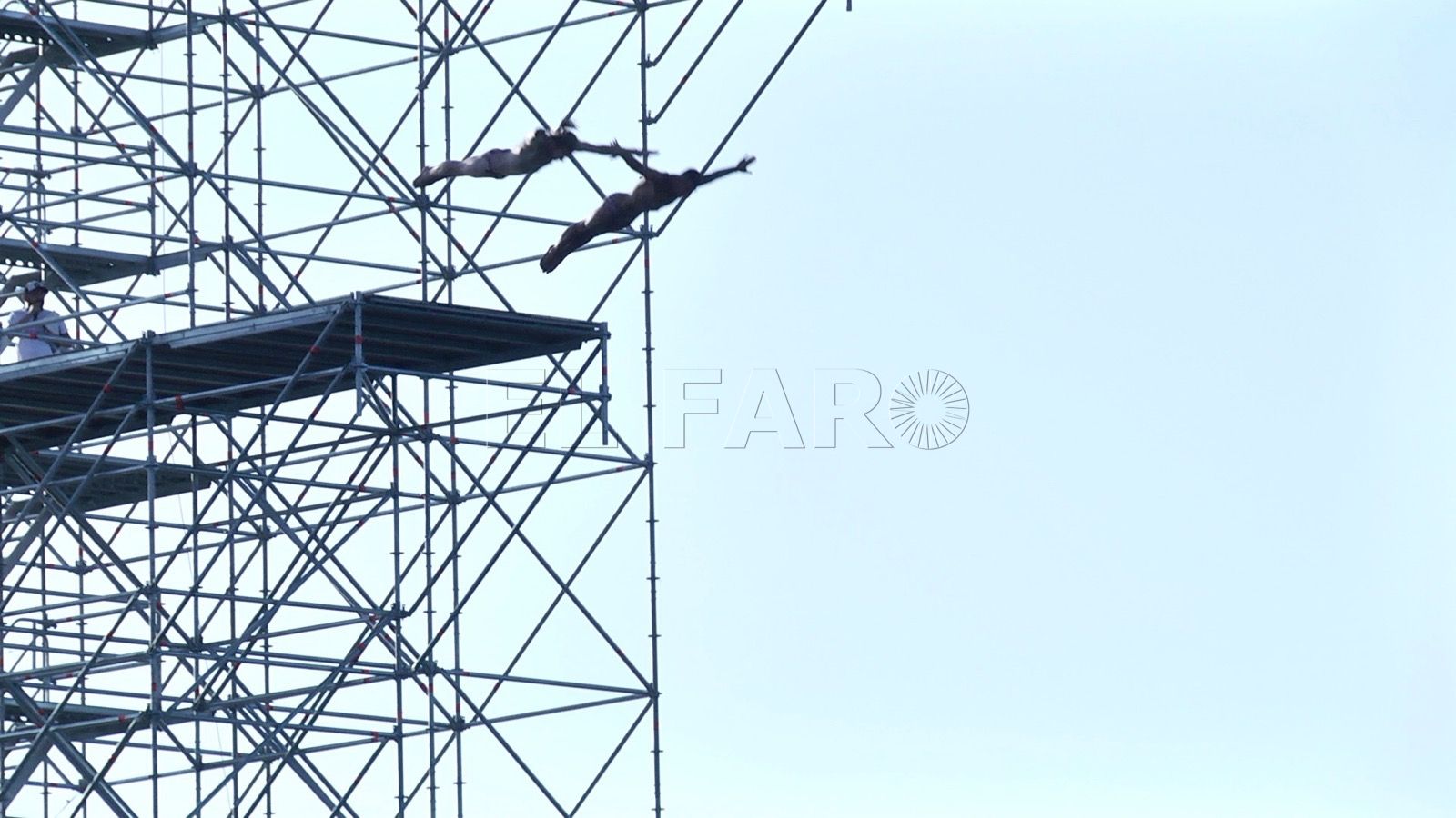 salto Alberto Devora y Rihanna Iffland, ganadores del Sky Jump Melilla