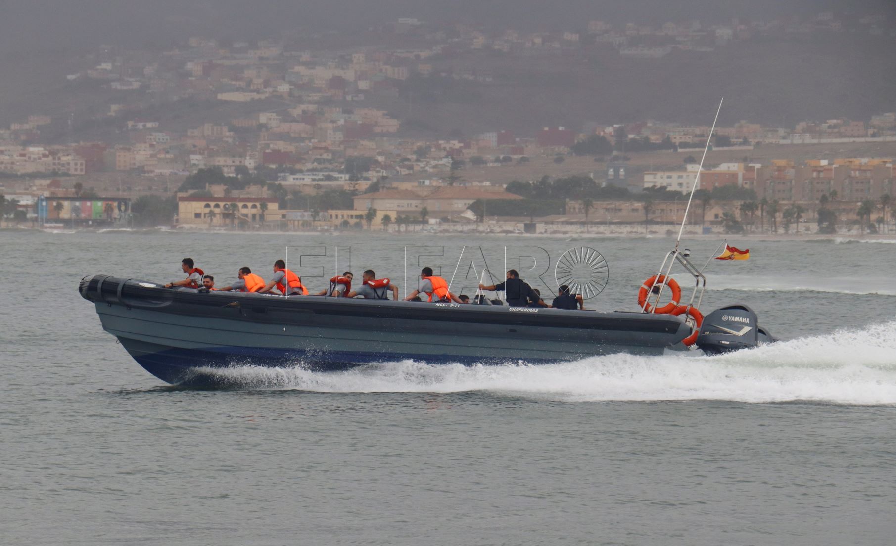 210922 Cadetes Ej Cia de Mar 48 003 1 Localizan un cuerpo flotando en el puerto comercial de Melilla, el segundo esta semana