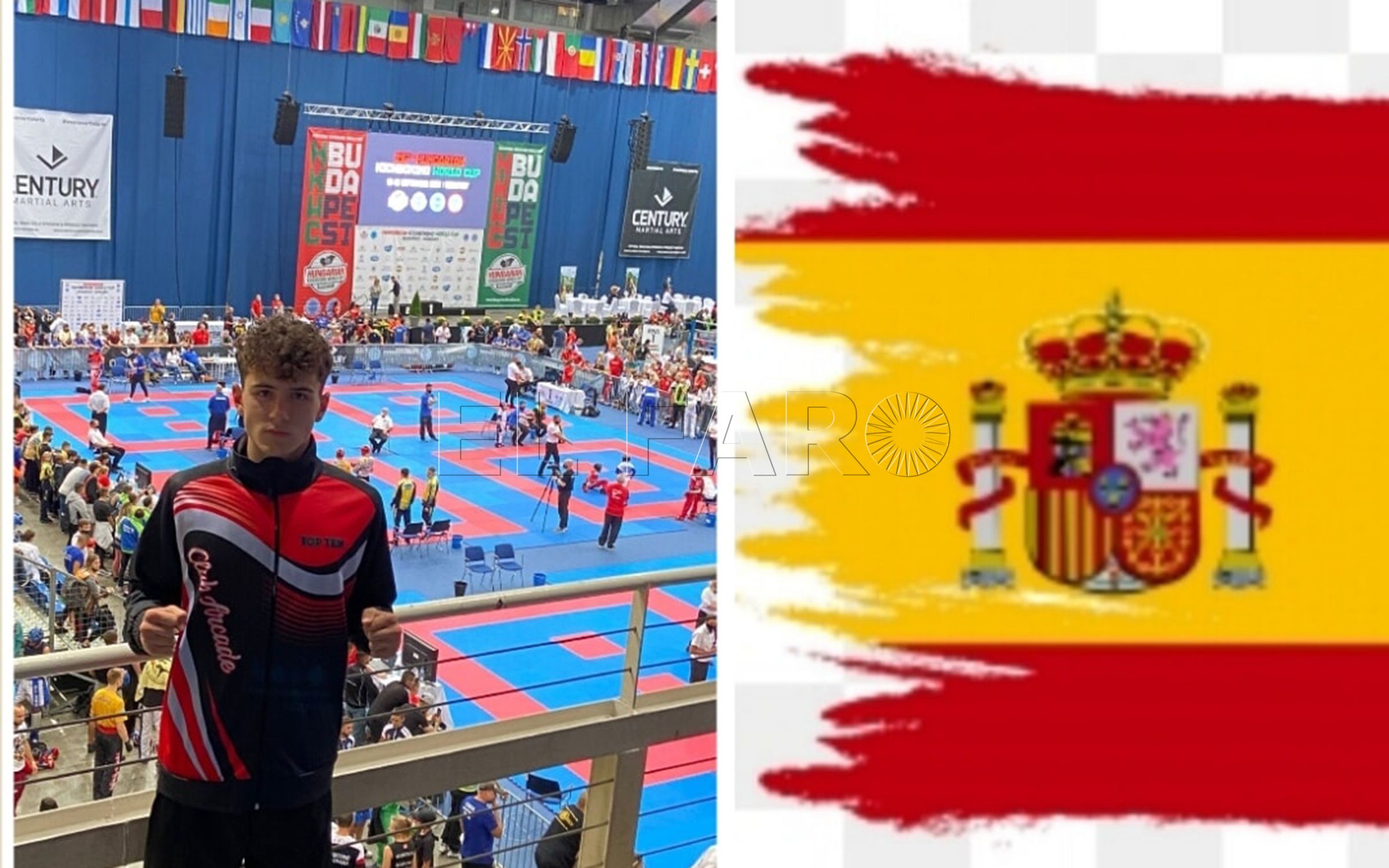 242228668 1183510208790297 6002984315636112045 n Antxo Vidal se trae un oro del Hungarian Kickboxing World Cup