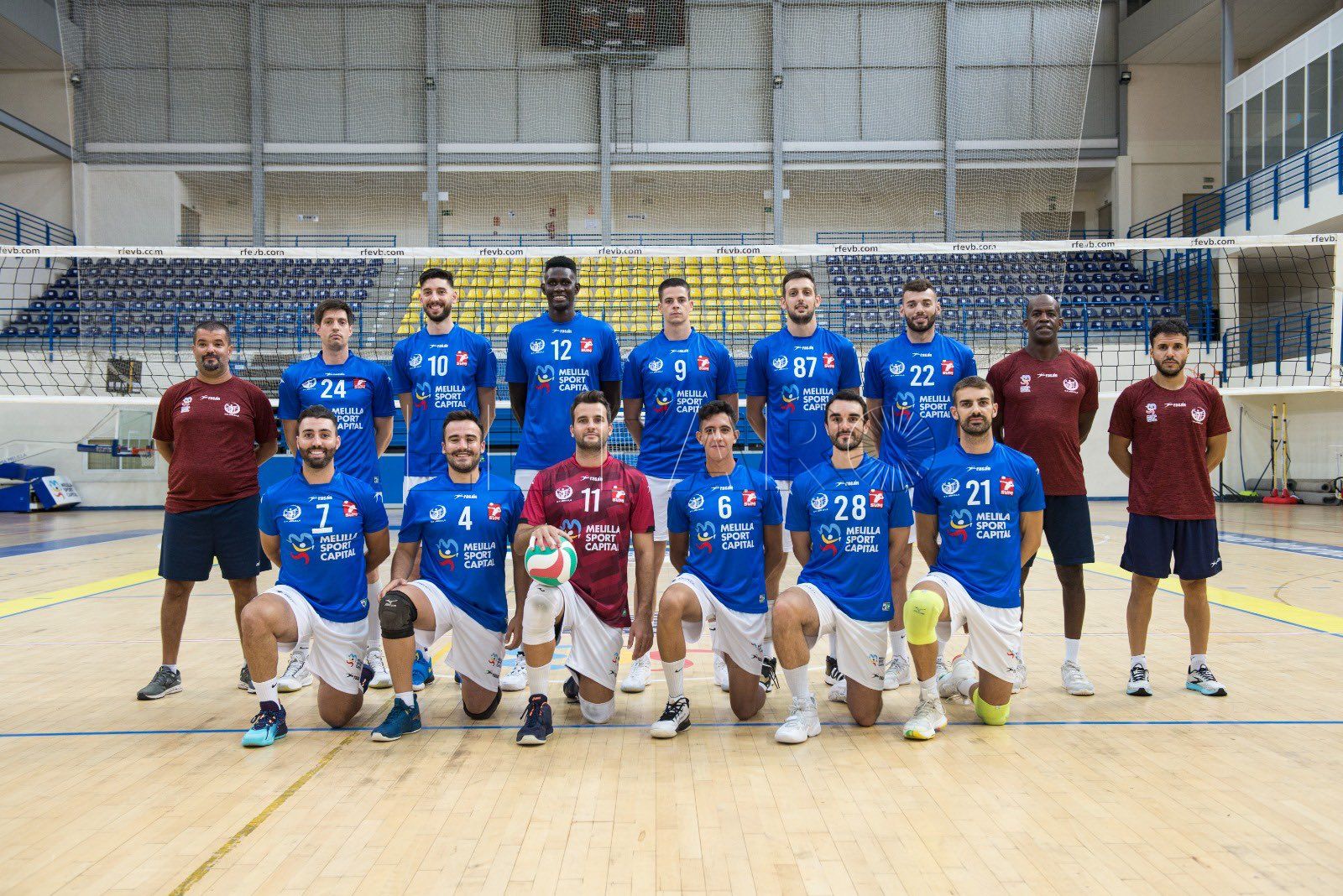 FAImWLlUYAweifA El Melilla Sport Capital Voleibol intensifica su trabajo a nivel táctico