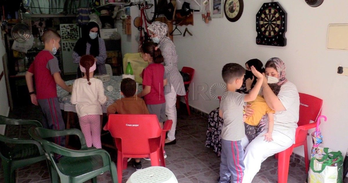 Familias portada Realojadas cuatro familias que quedaron en la calle por las lluvias de Melilla