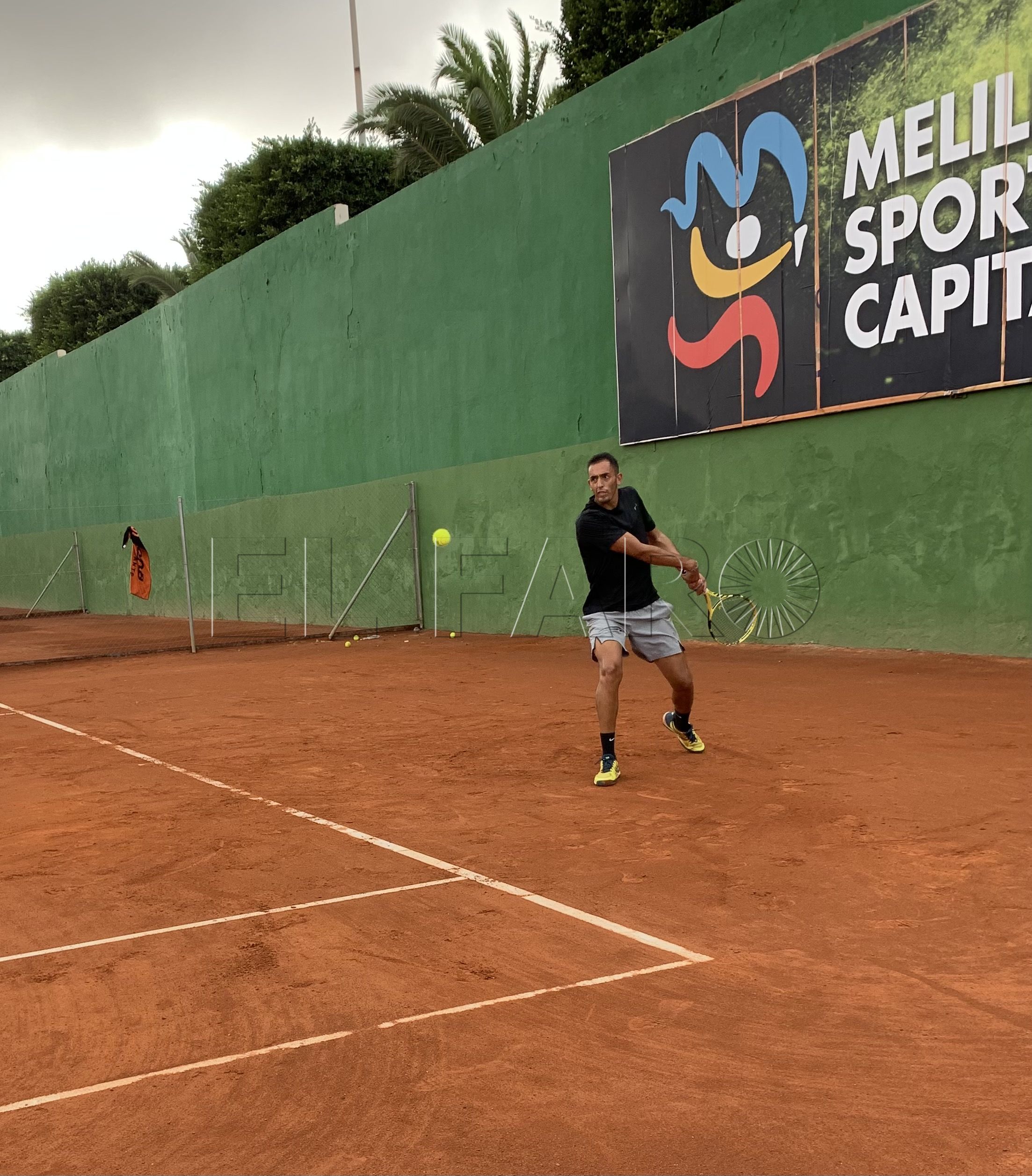 IMG 0054 1 La lluvia da una tregua para dejar jugar la primera ronda del cuadro masculino