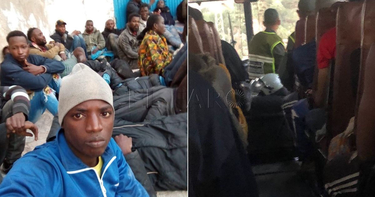 Migrantes devueltos en caliente Marruecos trasladó a Beni Melal a los 125 migrantes devueltos por España en Vélez de la Gomera