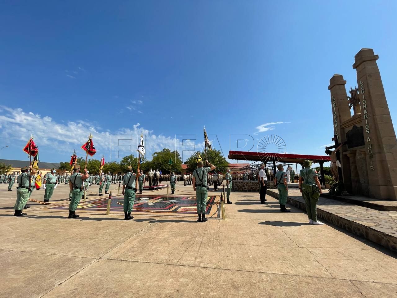aniversario legion Melilla celebra con ilusión y alegría legionaria el 101 aniversario de la Legión