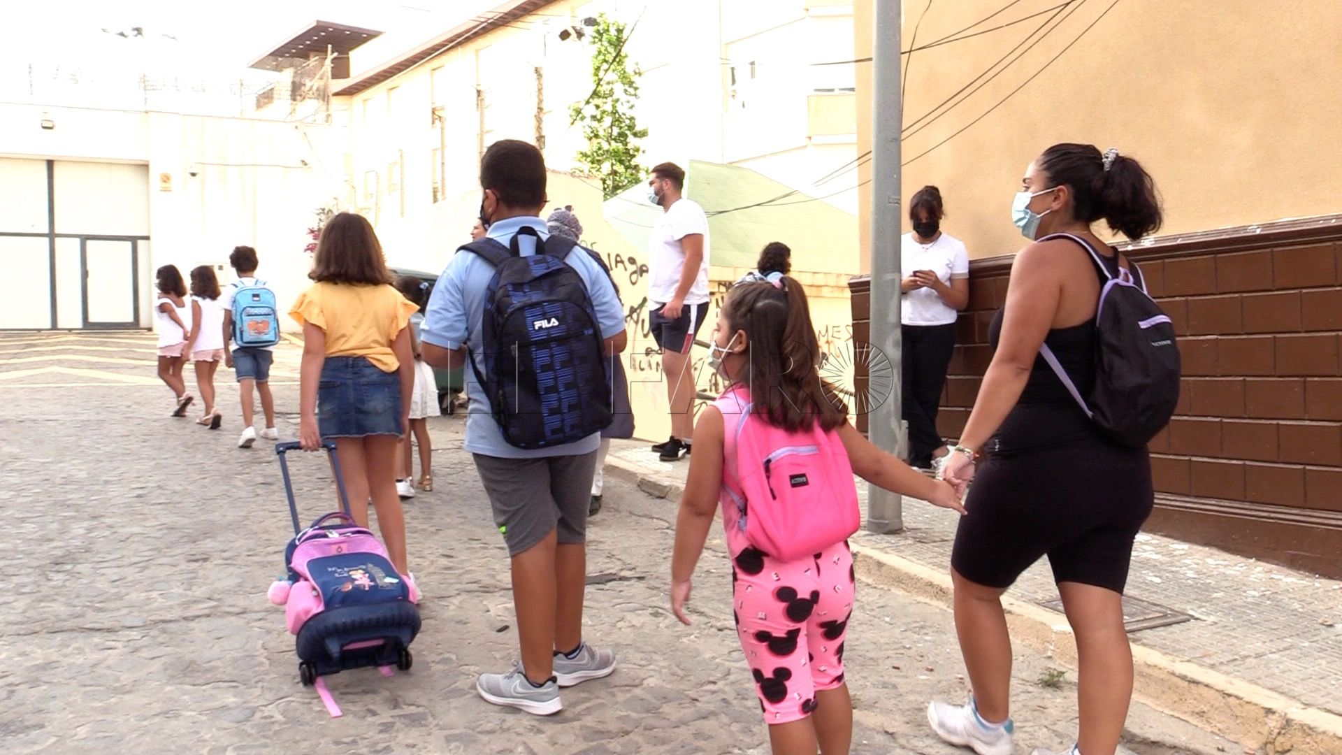 Arranca el nuevo curso escolar en Melilla con muchas ganas "de volver a lo de antes" de la pandemia