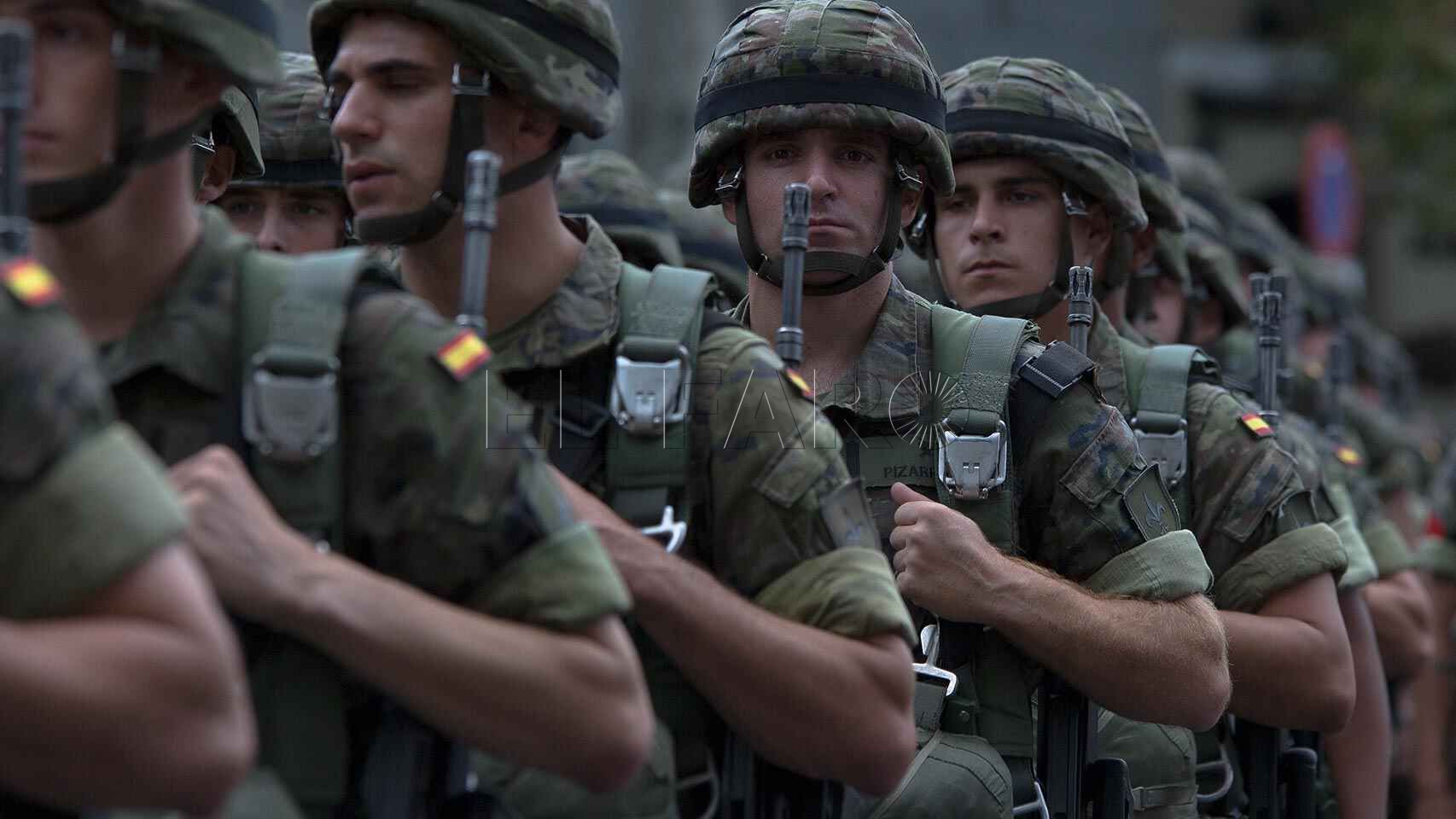 fuerzas armadas ejercito guerra El Gobierno considera que el número militares en Melilla "se ajusta a la situación geopolítica de España en la región"