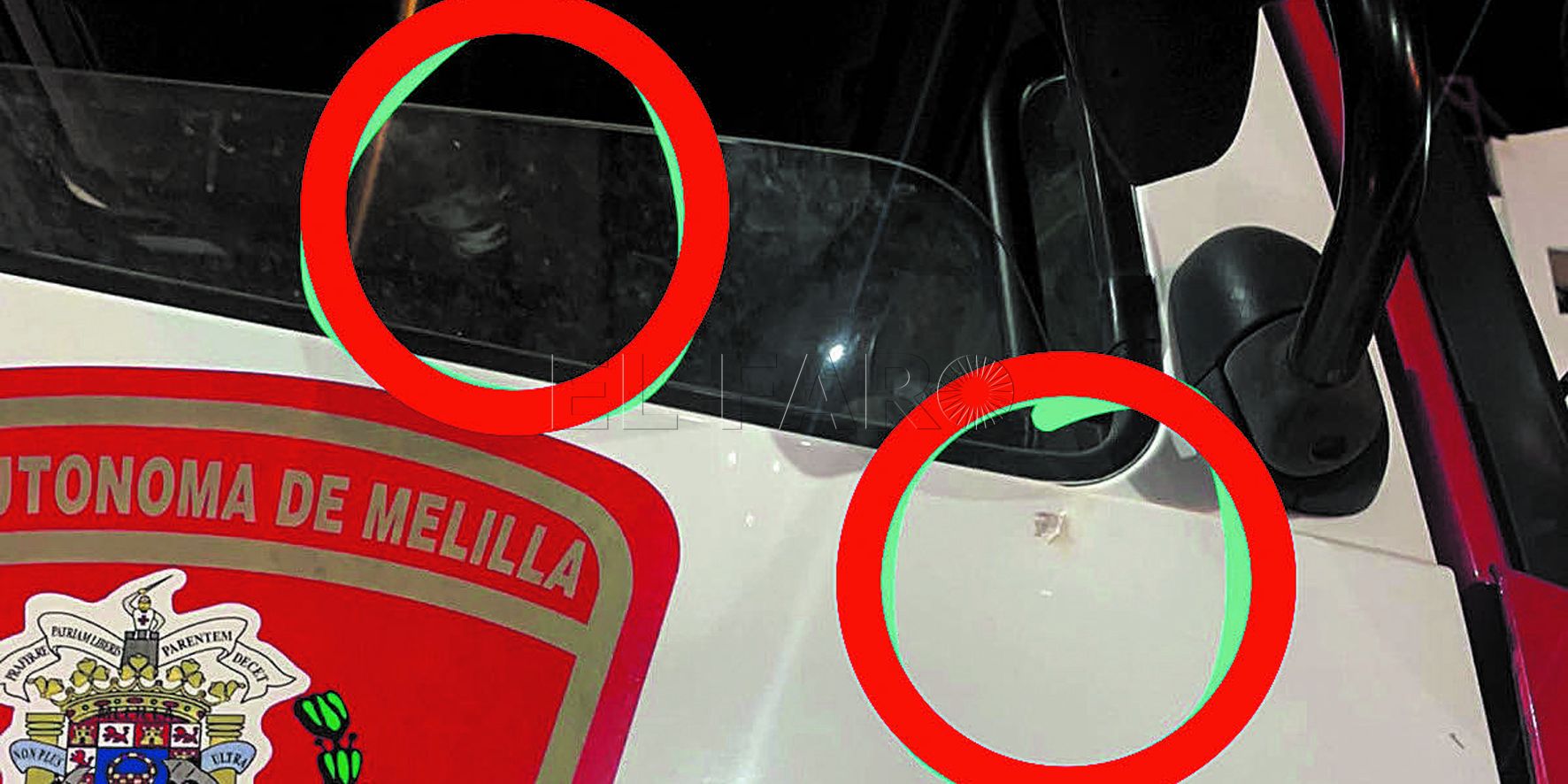 pedradas bomberos Sindicatos y partidos condenan los ataques a bomberos de Melilla