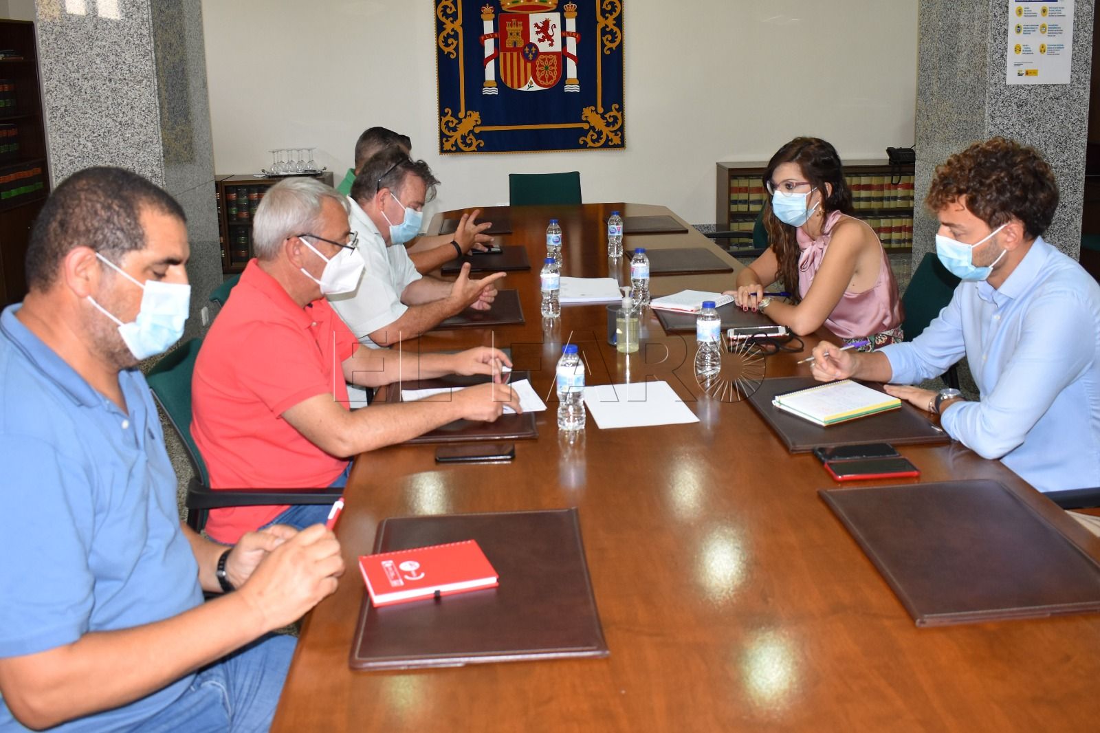 reunion ugt delegacion melilla UGT Melilla insiste en que el plus de residencia debe quedar fuera de la subida del Salario Mínimo