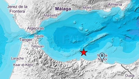 terremoto melilla Un terremoto de madrugada en el Alborán Sur se siente en Melilla