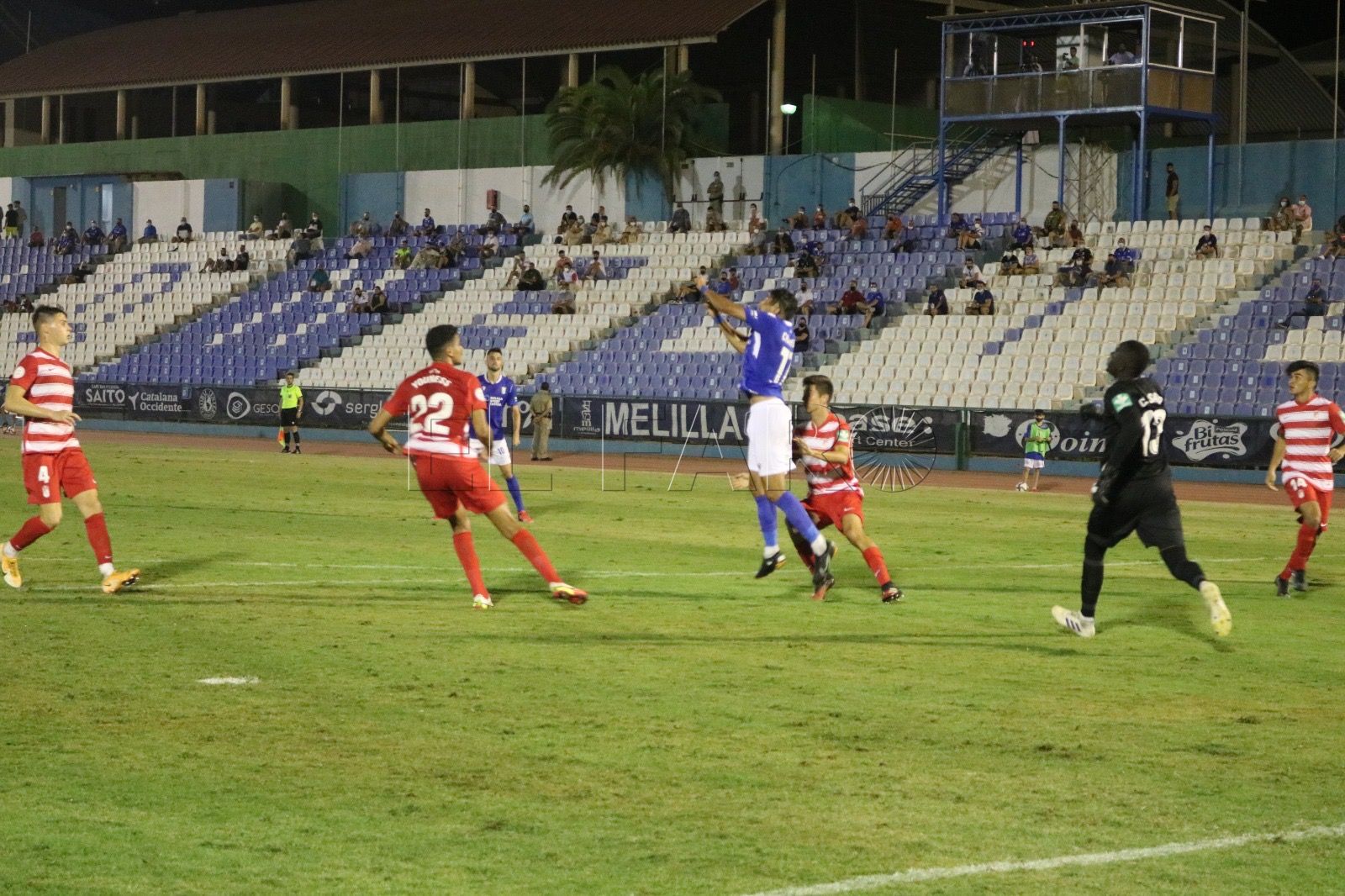 ud melilla recreativo granada La UD Melilla deja escapar los tres primeros puntos como local