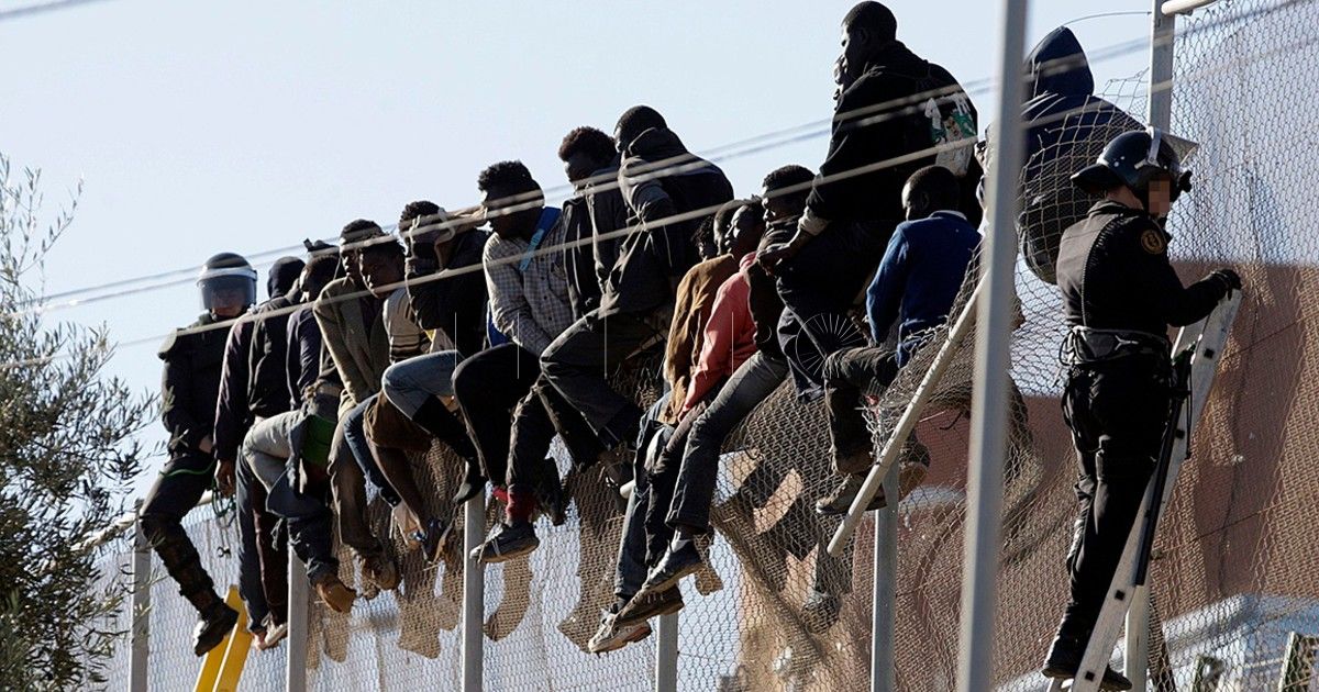 valla portada Marruecos se retrata ante la ONU como víctima de las devoluciones en caliente en Melilla