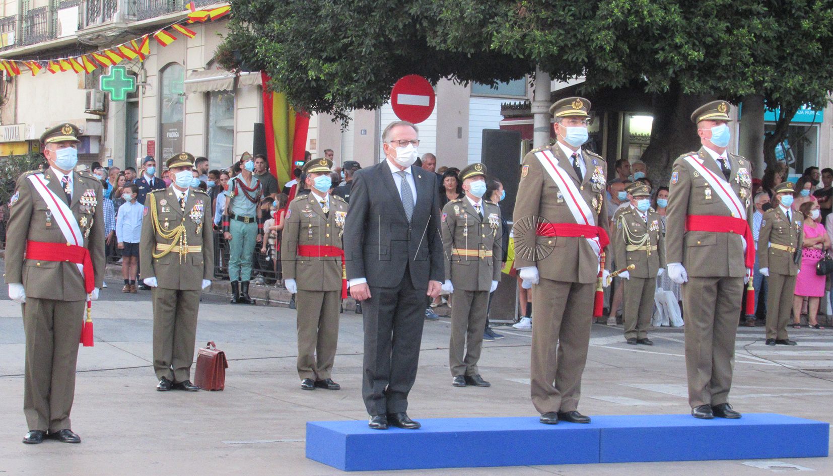 1 2 1 Melilla rinde un sentido homenaje a los que dieron su vida por España en 1921
