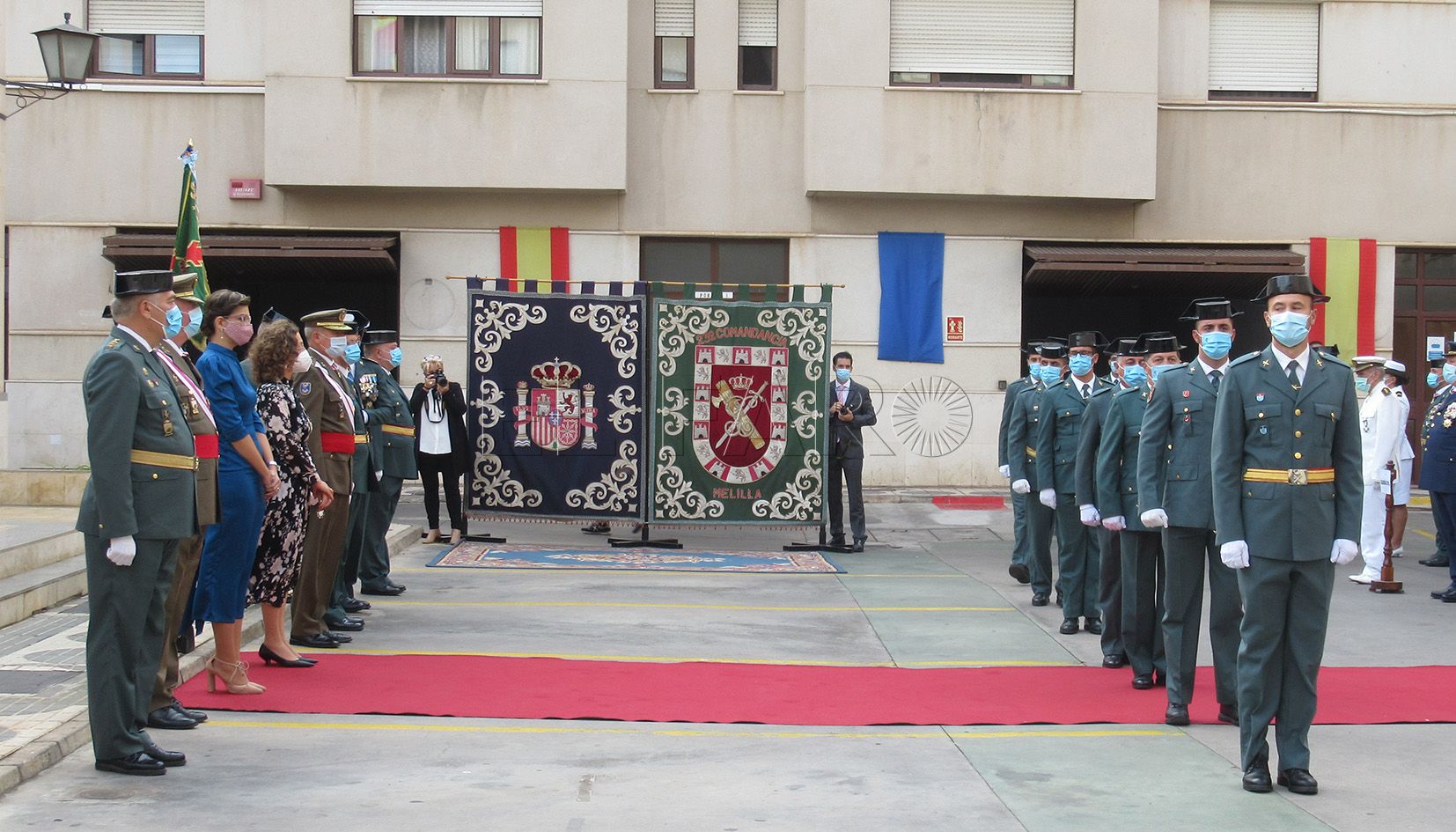 15 1 La Guardia Civil celebra el Día de su Patrona bajo dos factores: la presión migratoria y la covid