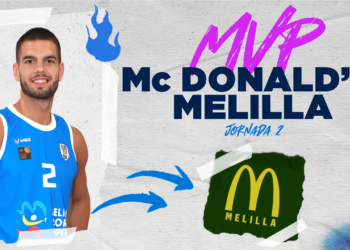 22D 1 1 Alex Llorca, MVP McDonald’s Melilla frente al Estudiantes
