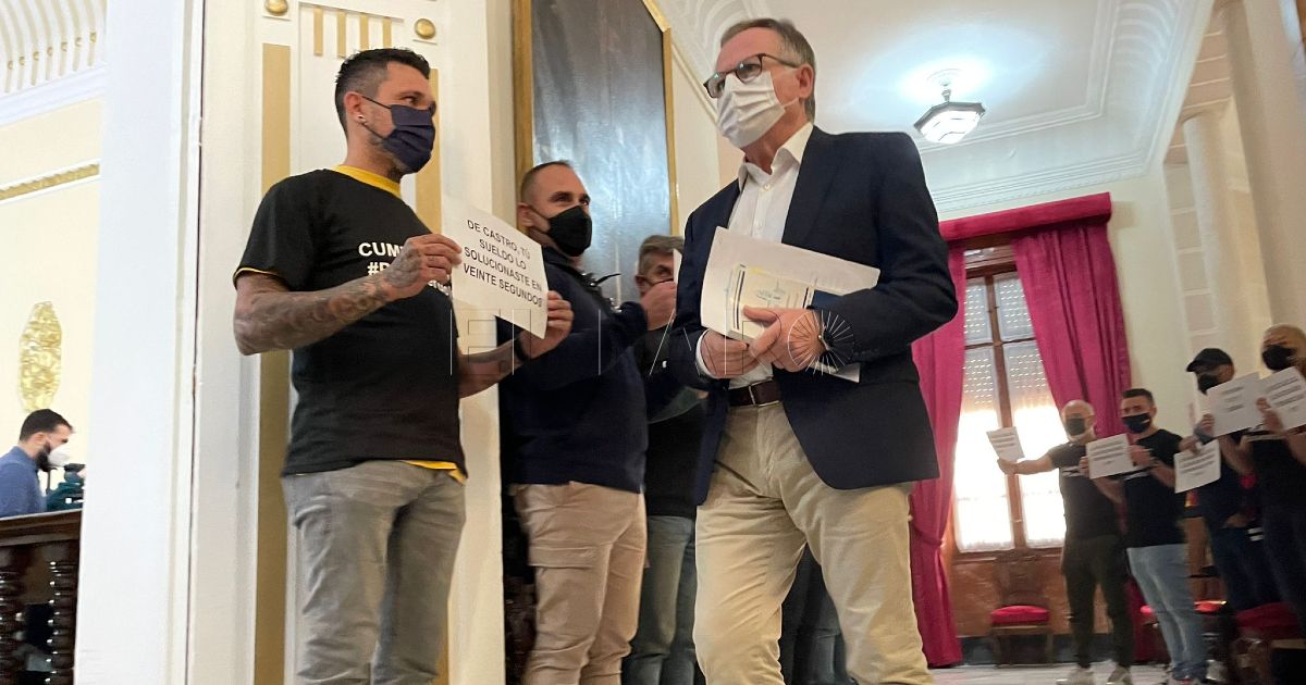 De Castro portada Así recibe el Sindicato Profesional de la Policía Local de Melilla al presidente Eduardo De Castro