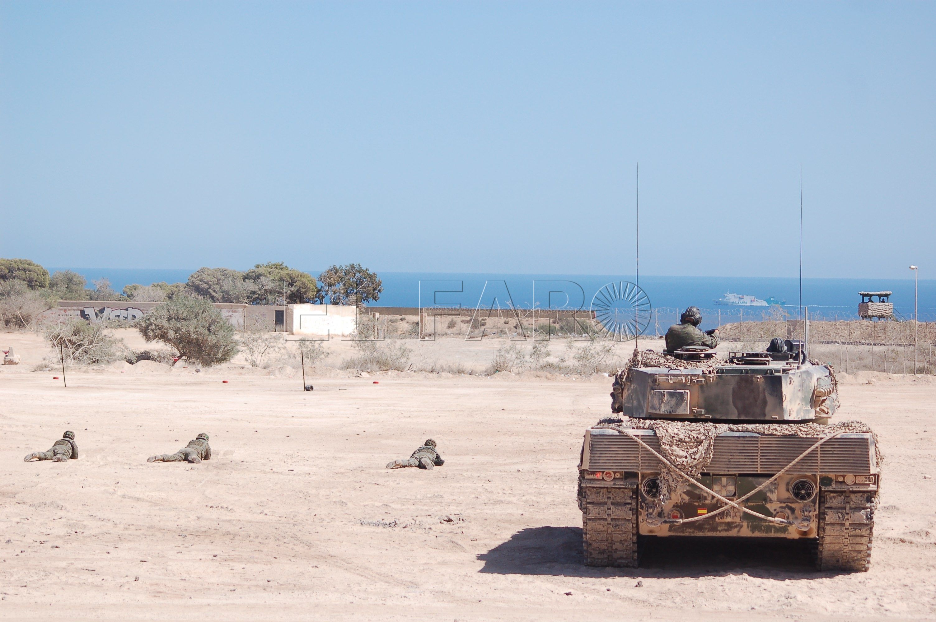 Ejercicios militares La Asociación de Tropa y Marinería Española denuncia la baja retribución de los soldados