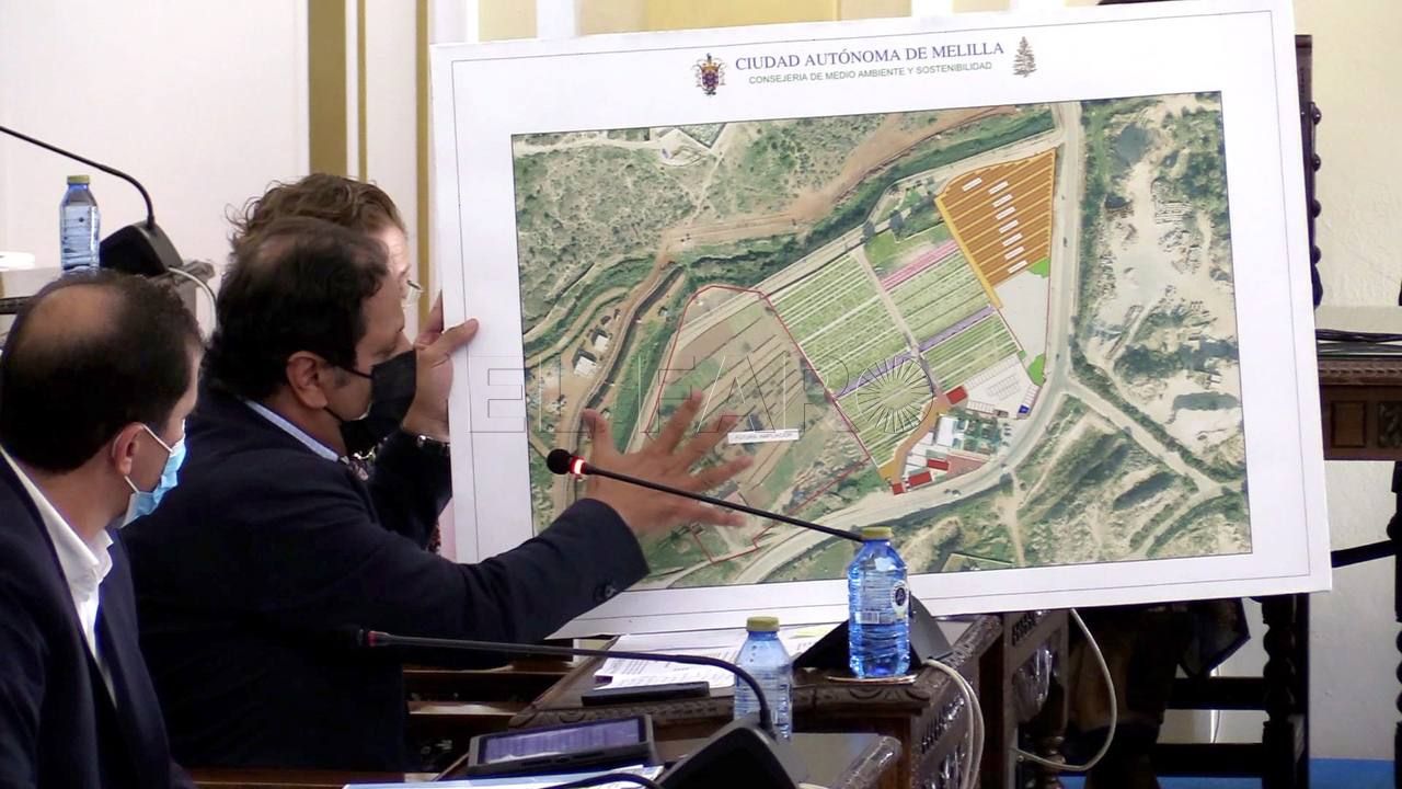 HASSAN MOHATAR MELILLA La Asamblea de Melilla aprueba el acuerdo de las expropiaciones para ampliar el cementerio musulmán