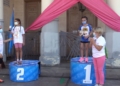 IMG 20211017 WA0036 Juan Barrios y Neriman Moha se alzan con el triunfo en la VIII Carrera Contra el Cáncer de Melilla