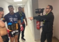 IMG 20211025 WA0017 El melillense Ahmed El Moussaoui se trae el cinturón de una velada francesa K1