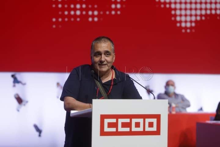 Paco Lopez La delegación de Melilla de CCOO apoya la candidatura de Unai Sordo como secretario general