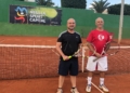 TenisITF Seniors2021 FinalMasculina55 PabloMtnz SebasMtnz Fin del VII Internacional Senior Melilla Sport Capital