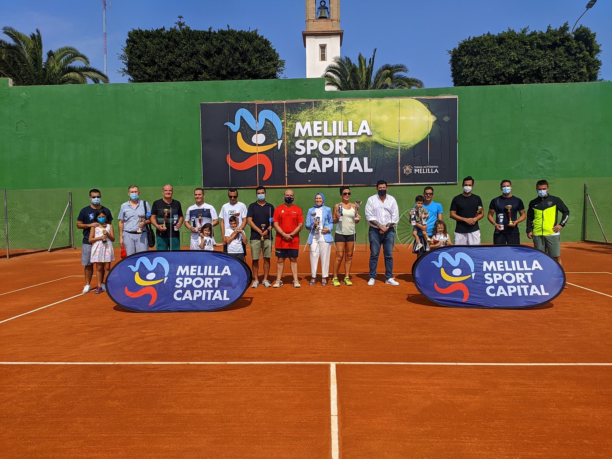TenisITF Seniors2021 FotoEntrega Fin del VII Internacional Senior Melilla Sport Capital