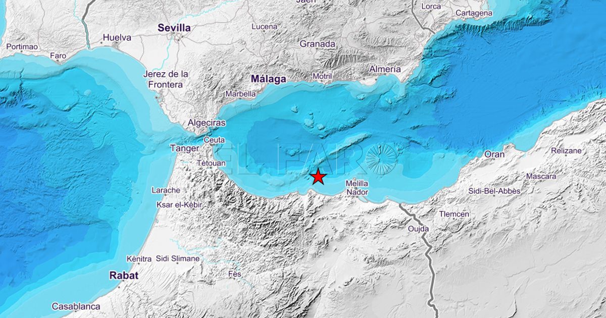 Terremoto Terremoto en las inmediaciones de Melilla