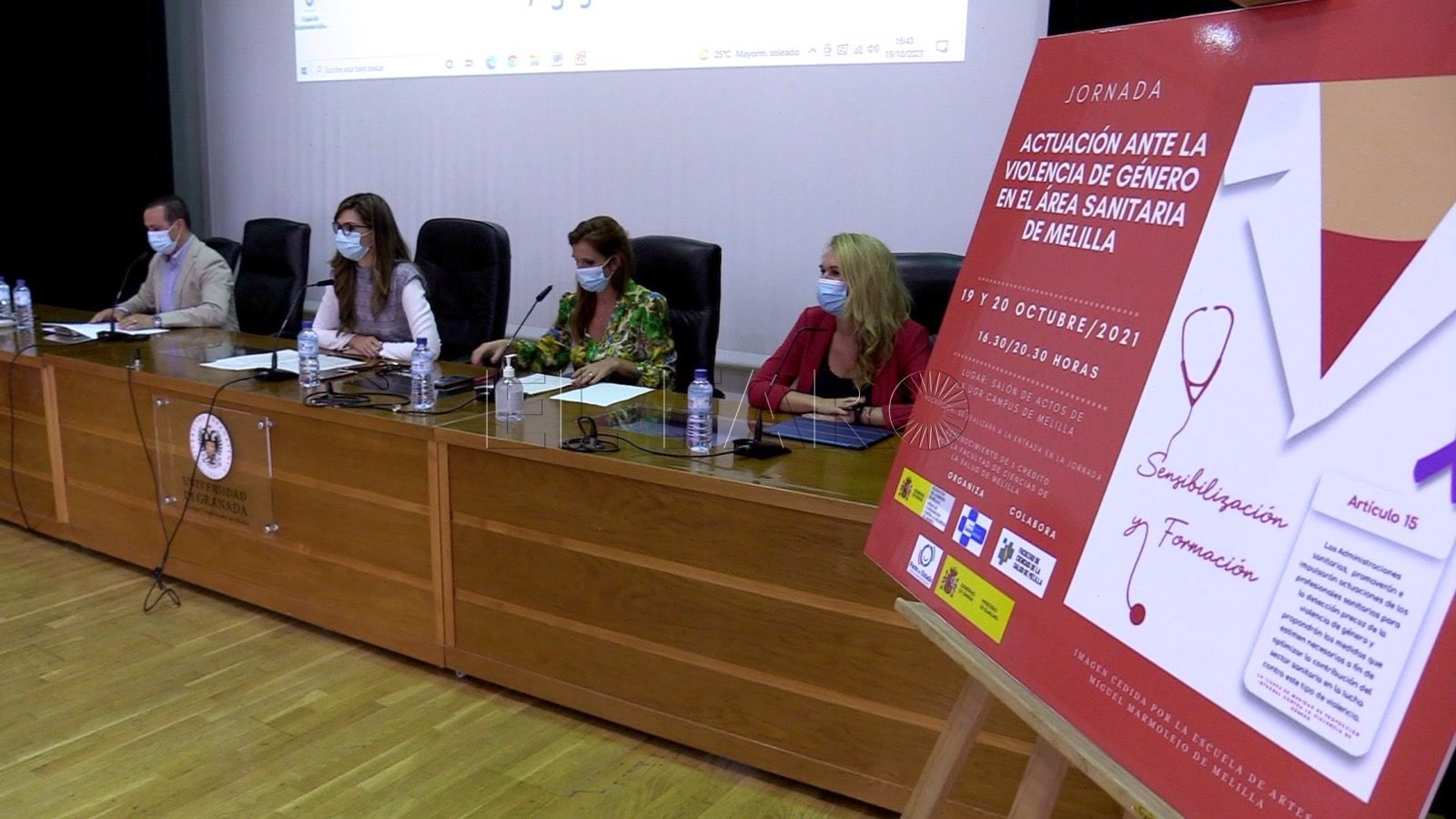 actuacion sanitario vg melilla Melilla trabaja la atención a la violencia de género desde el ámbito sanitario