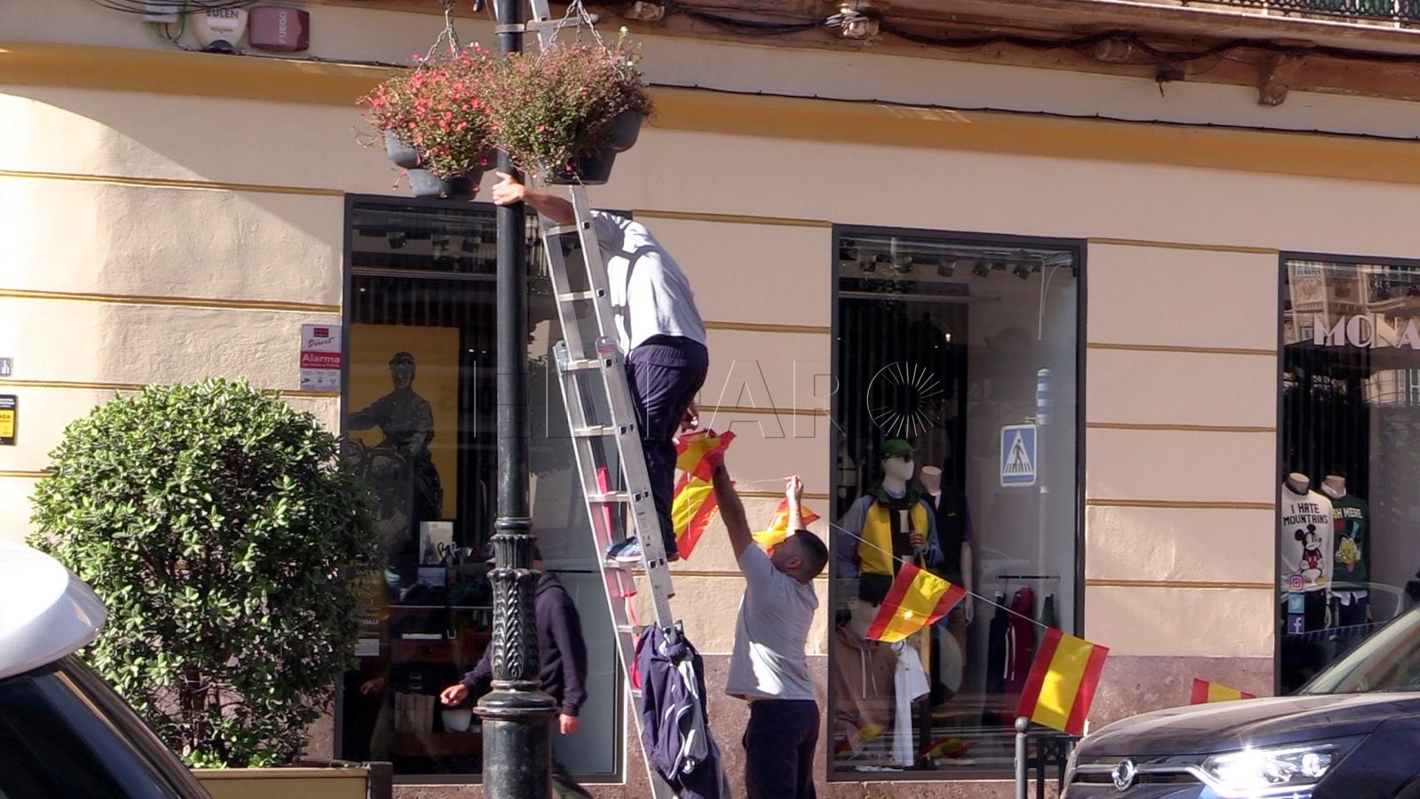 bandera Así se prepara Melilla para el desfile militar para conmemorar los 100 años de Annual