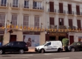 banderas 3 Así se prepara Melilla para el desfile militar para conmemorar los 100 años de Annual