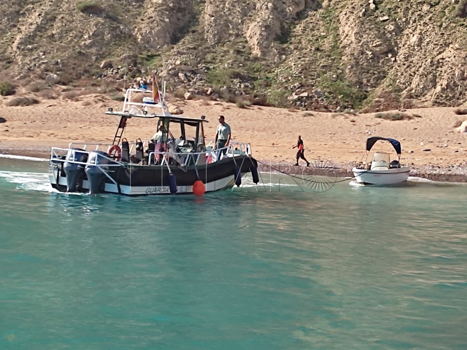 embarcación 1 Exteriores dice que Marruecos colabora para evitar la llegada de pateras a Melilla