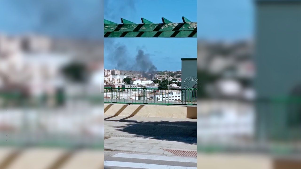 los bomberos apagan en media hora un incendio en una vaguada Los bomberos apagan en media hora un incendio en una vaguada