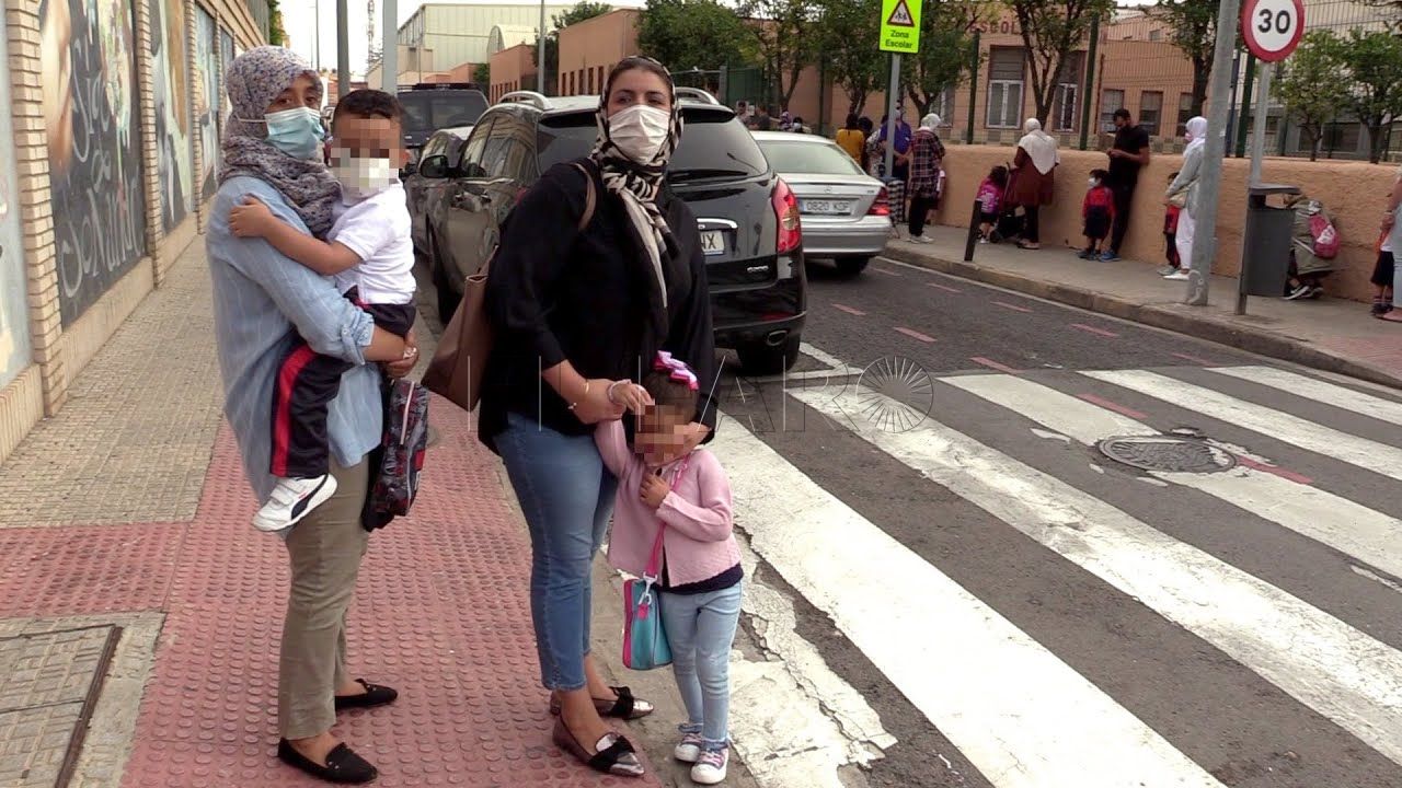 madres de infantil del colegio velazquez de melilla piden que se vuelva al horario precovid Madres de Infantil del colegio Velázquez de Melilla piden que se vuelva al horario precovid
